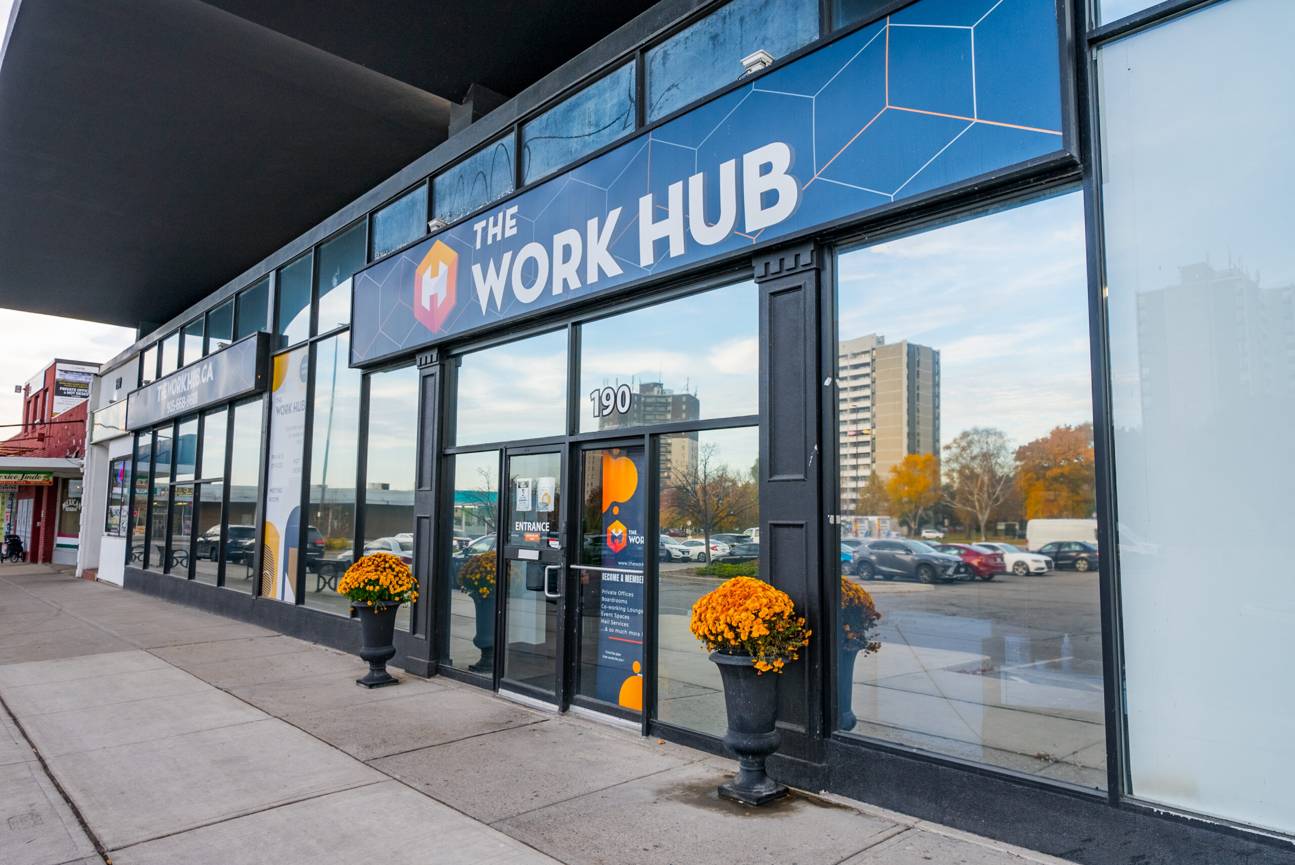 The Work Hub Front Entrance 3