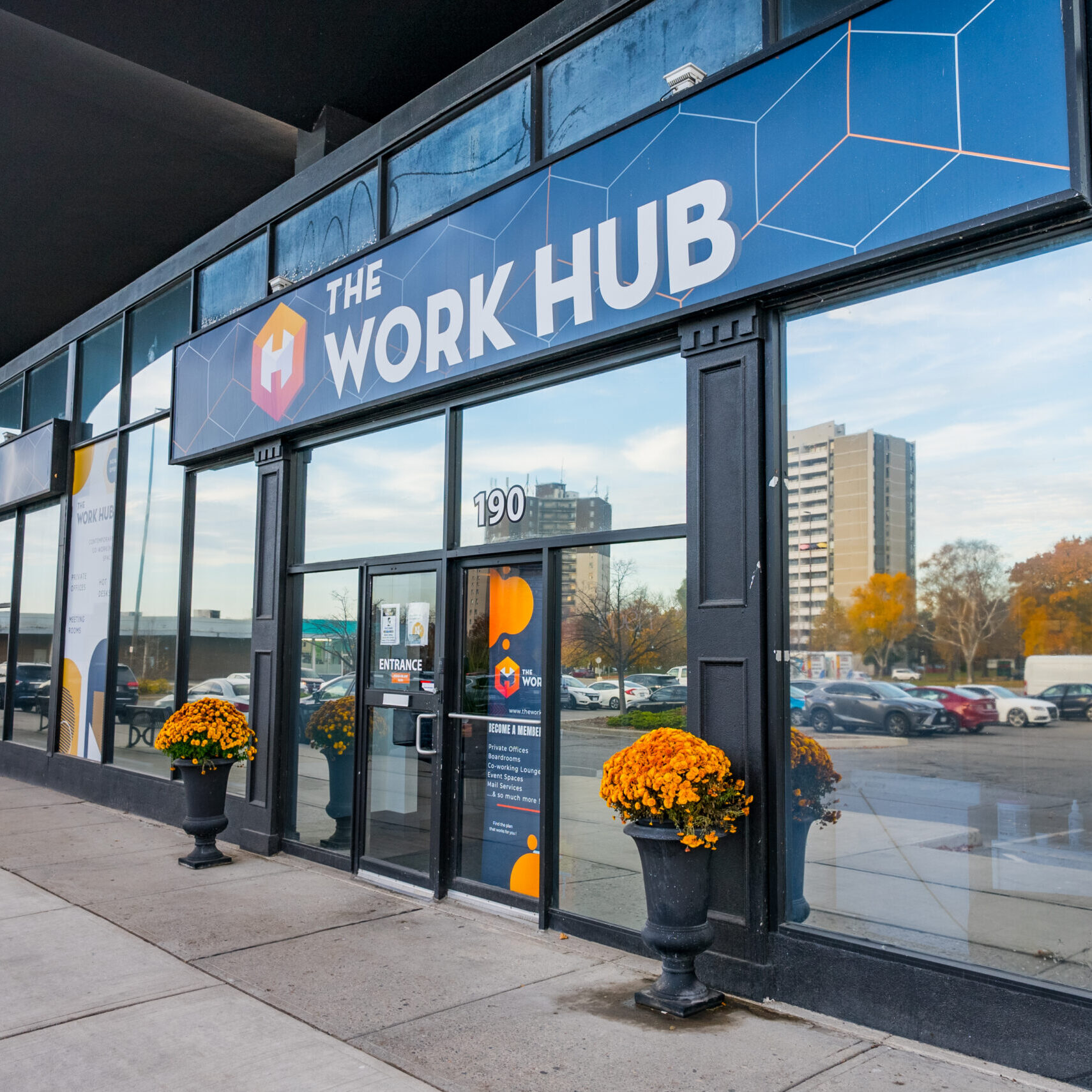 The Work Hub Front Entrance 3